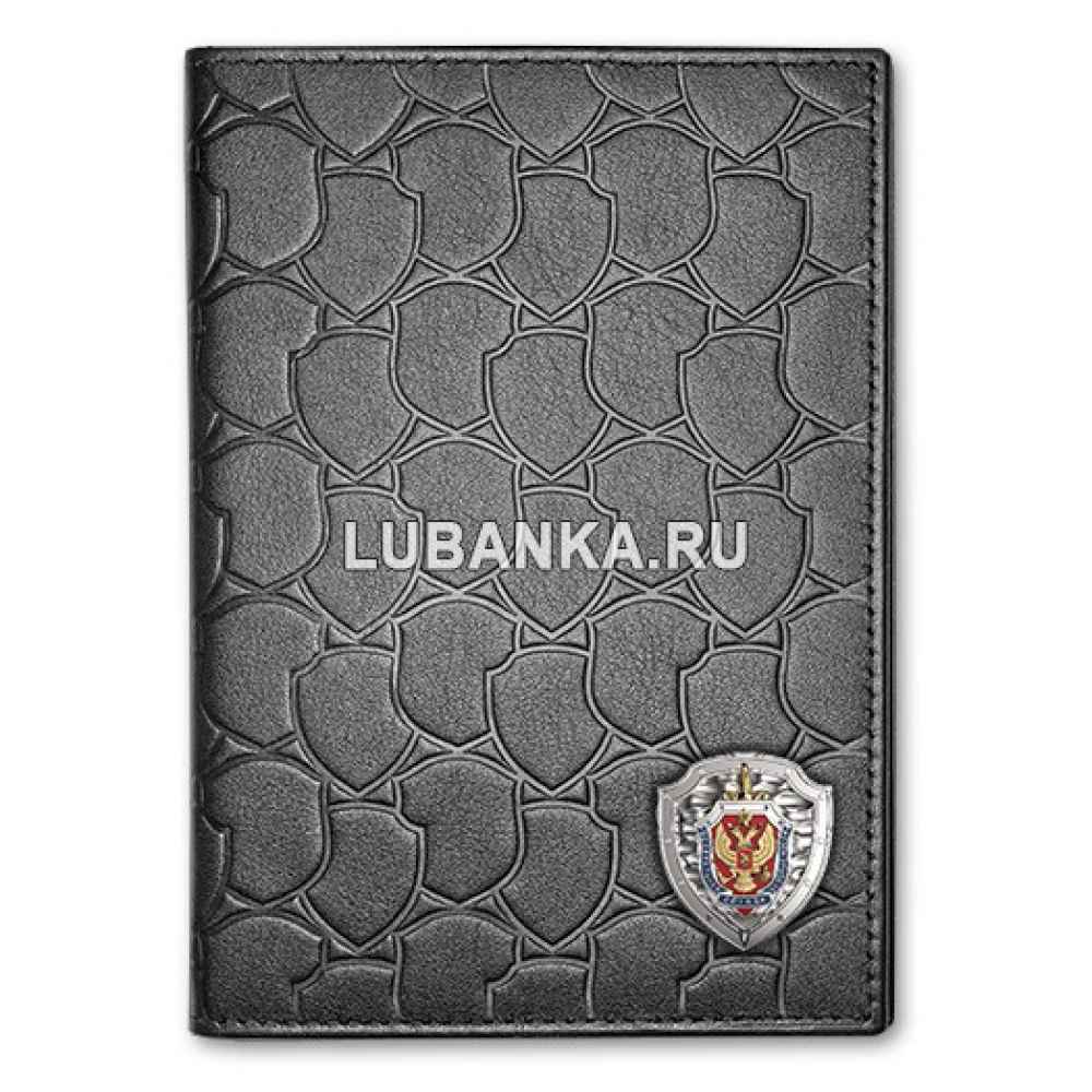 Обложка для автодокументов «ФСБ» кожа